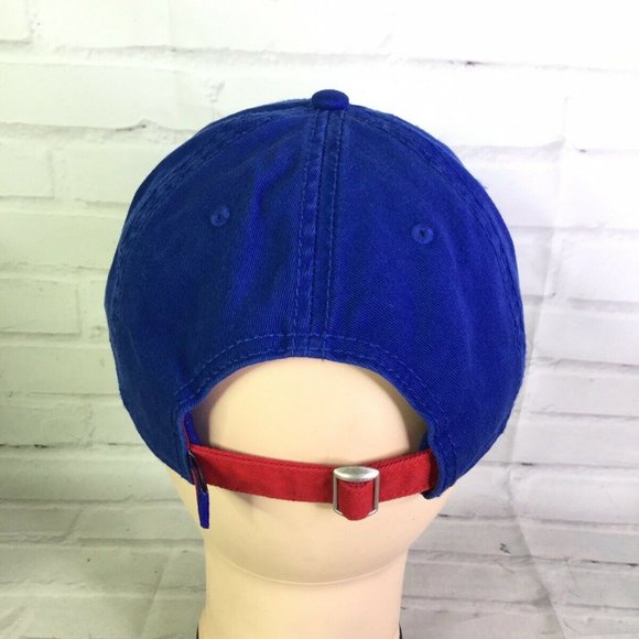 Pokemon Pokeball Logo Distressed Strapback Hat Cap - Picture 4 of 7